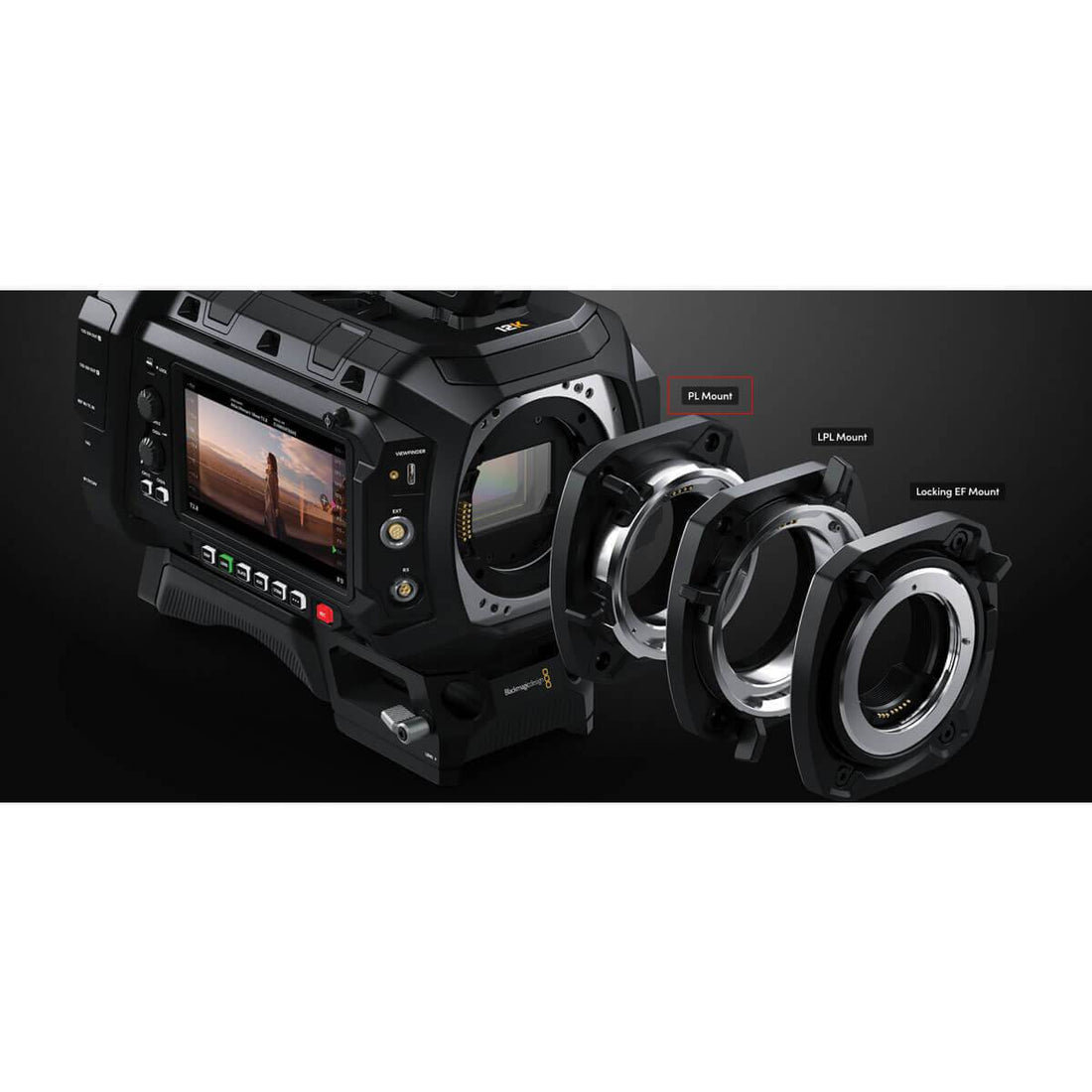 Blackmagic Design Lens Mount for URSA Cine (PL) - Coremicro – image 2