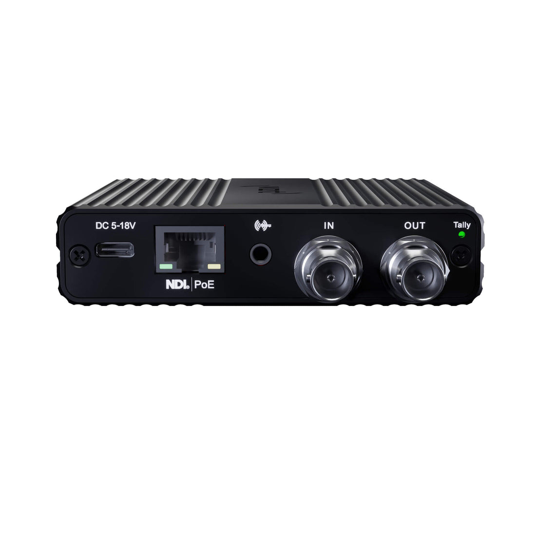 Vizrt Connect Solo 12G SDI to NDI I/O Converter with rear SDI and Ethernet ports for seamless video signal conversion. – image 5