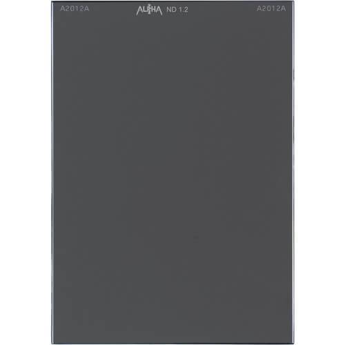 IDX System Technology Solid Neutral Density 1.2 filter for video cameras, 4-stop light reduction, shown on camera lens. – image 1