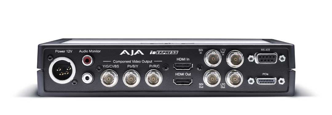 AJA Io Express PCIe desktop video capture device with multiple input ports and professional video connectivity. – image 3