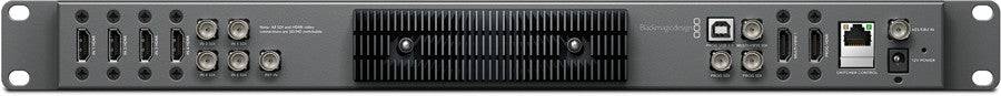 Blackmagic Design ATEM Television Studio video switcher with multiple HDMI and SDI input ports and control panel. – image 2