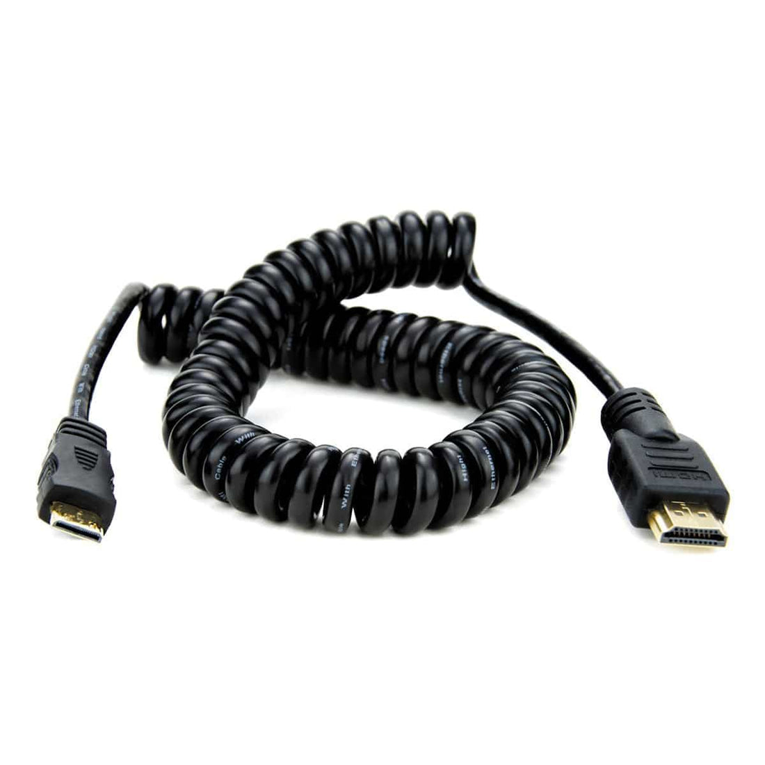 Atomos Coiled Mini-HDMI to HDMI Cable (19.7 to 25.6") - Coremicro – image 1