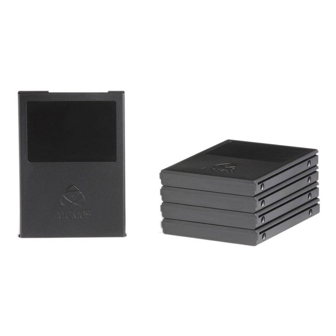 Set of five Atomos Master Caddy II video camera storage media cases for professional video recording and data management. – image 1