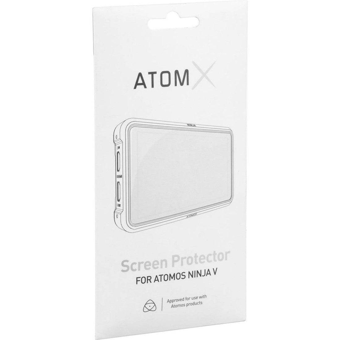 Atomos screen protector for Ninja V and Shinobi on-camera monitors, clear and durable protective film covering the screen. – image 1