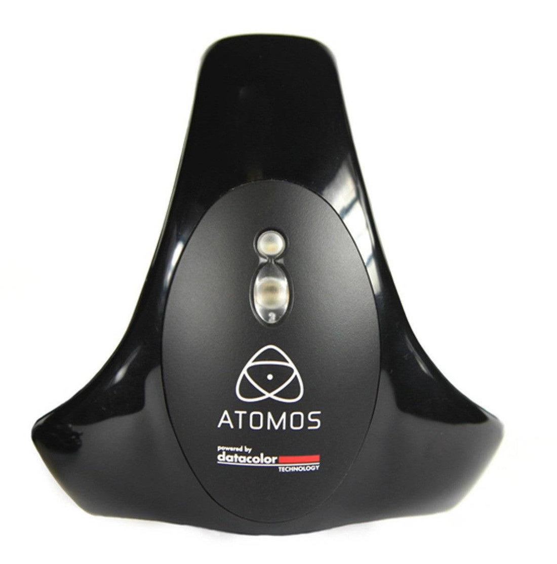 Atomos Spyder color calibration unit for production equipment, featuring a compact design with display screen and calibration controls. – image 1