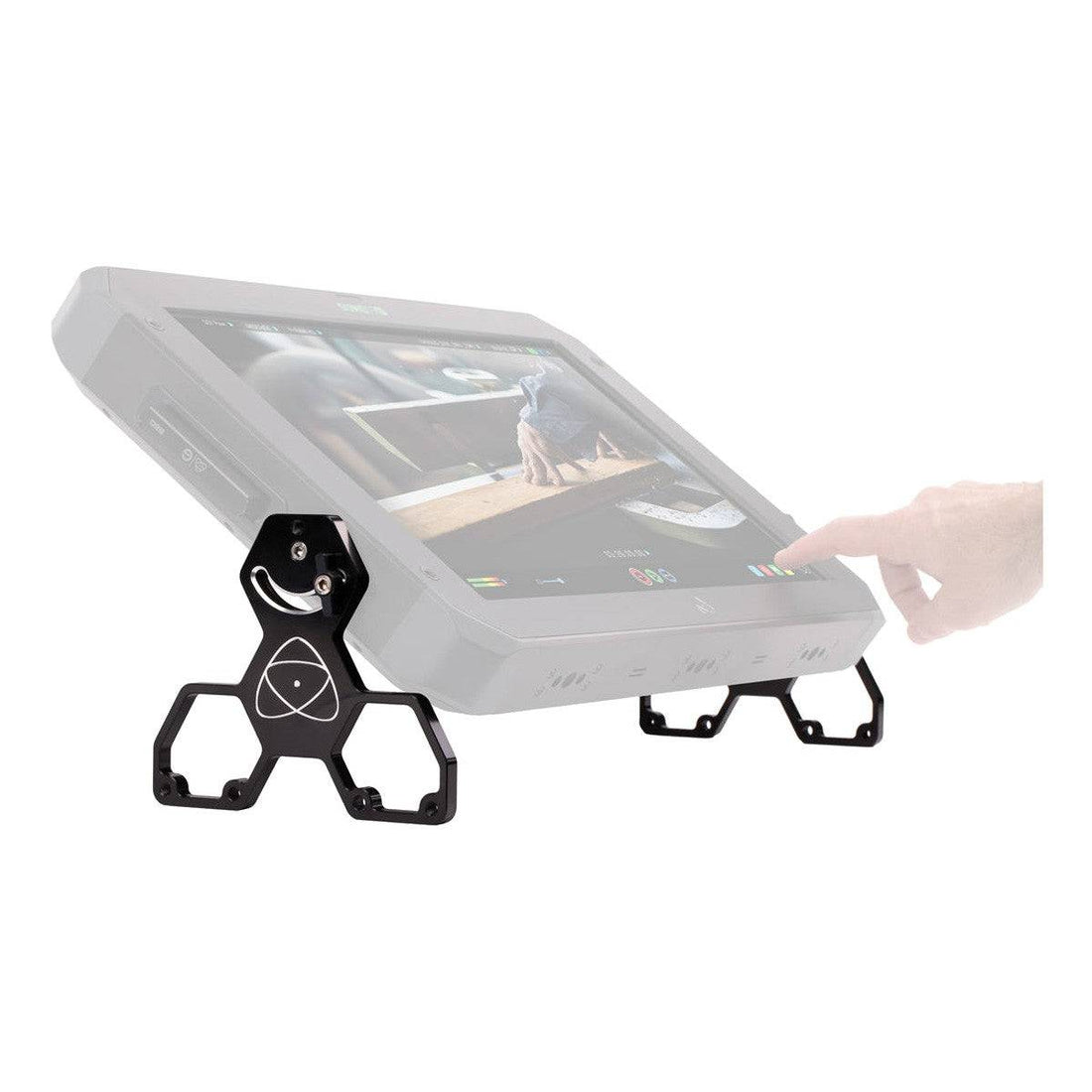 Atomos AtomX Tilt Foot for Sumo on-camera monitor, adjustable mounting accessory with sturdy build and secure attachment. – image 1
