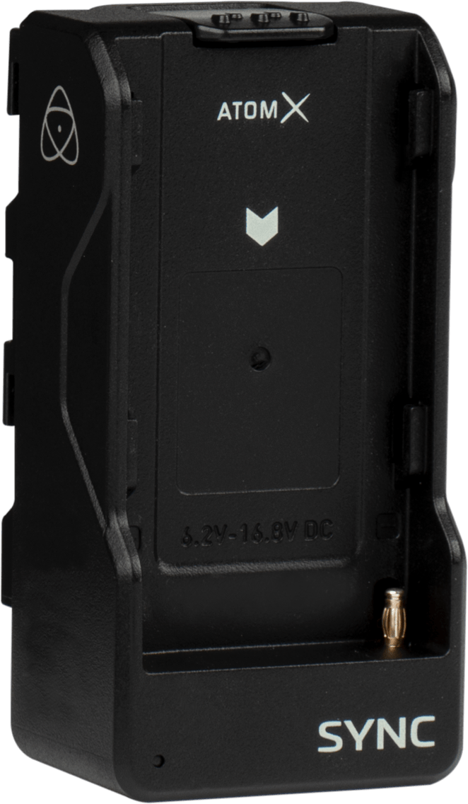 Atomos AtomX SDI Modular Expansion for Ninja V cinema camera connected to the device with SDI ports visible. – image 2