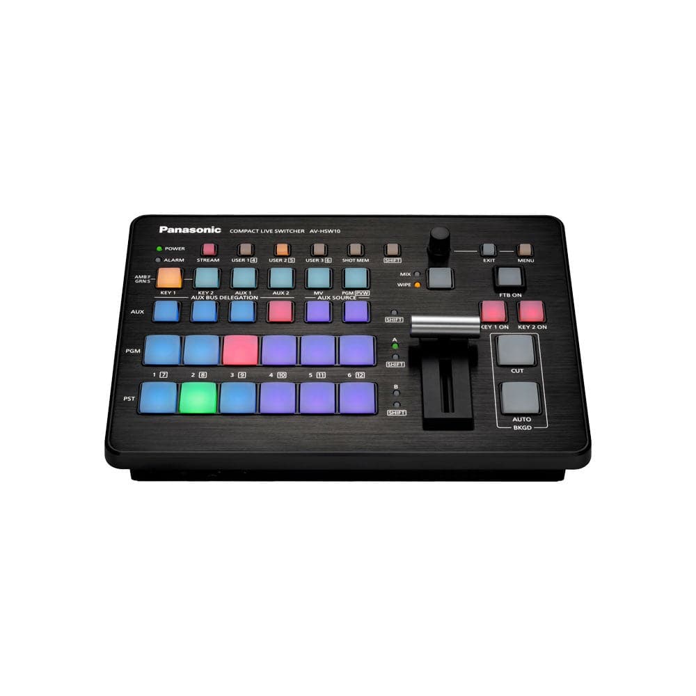 Panasonic AV-HSW10 3G-SDI/NDI/HDMI 1080p Compact Live Switcher - Coremicro – image 1