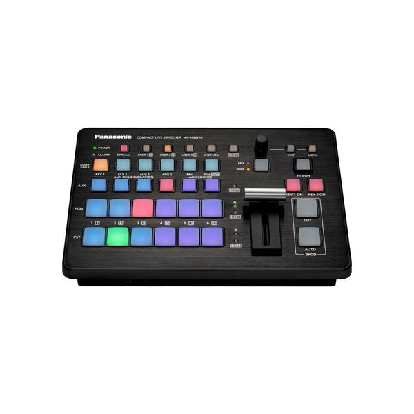 Panasonic AV-HSW10 3G-SDI/NDI/HDMI 1080p Compact Live Switcher - Coremicro