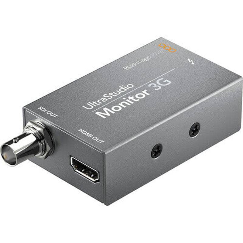 Blackmagic Design UltraStudio Monitor 3G video capture device with ports and controls for professional video playback and monitoring. – image 1