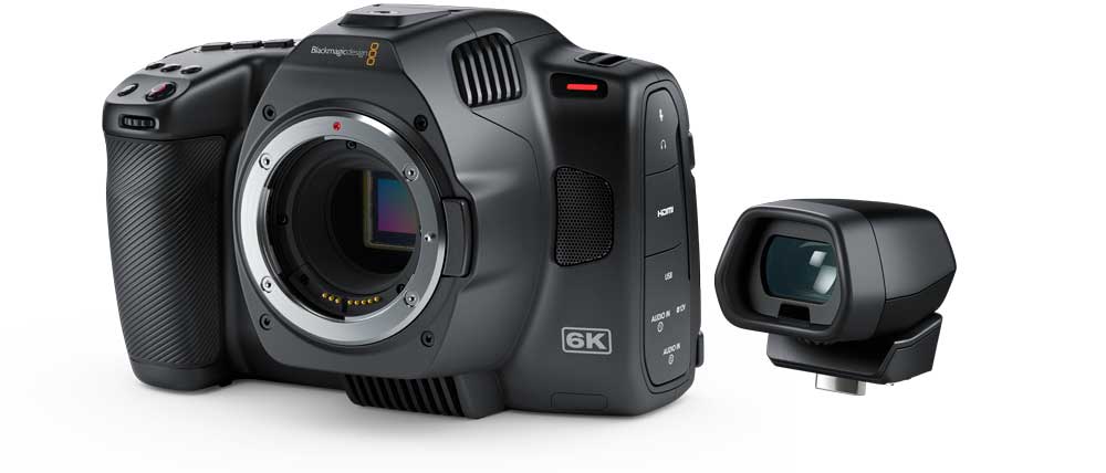 Blackmagic Pocket Cinema Camera 6K G2 with Cinema Camera Pro EVF Bundle - Coremicro – image 1