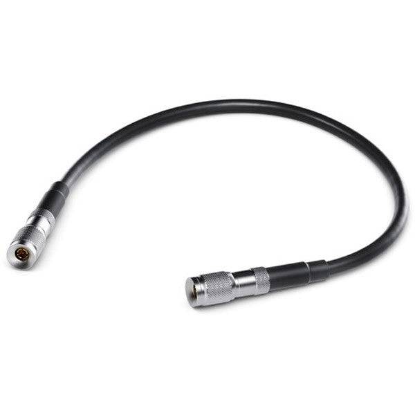 Blackmagic Design SDI cable with DIN 1.0/2.3 connectors, 7.9-inch length, used for professional video signal connections. – image 1