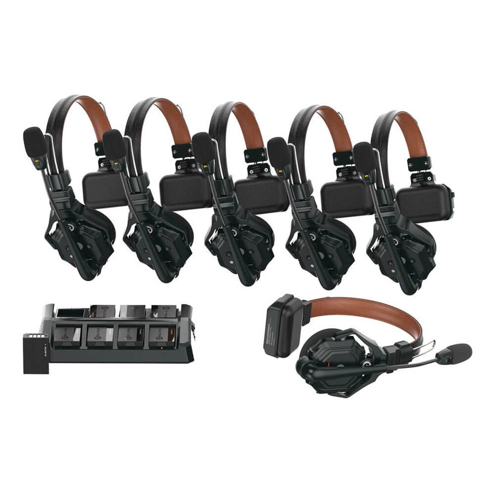 Hollyland Solidcom C1 Pro-6S Full-Duplex Wireless Intercom System with 6 Headsets - Coremicro – image 1