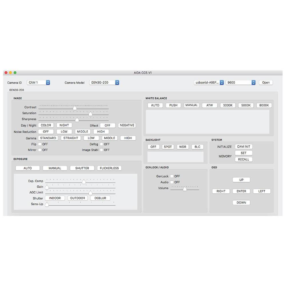AIDA Imaging CCS-USB VISCA Camera Control Unit and Software - Coremicro – image 3