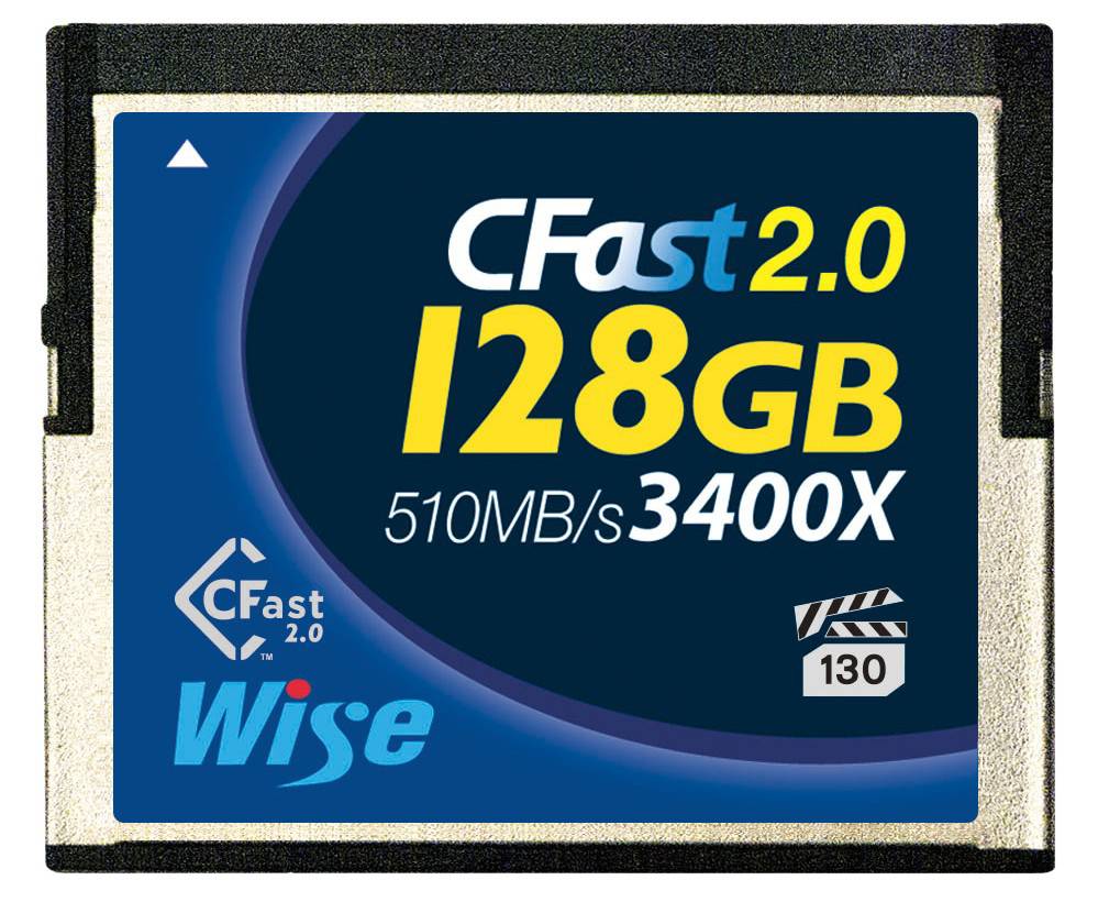 Wise CFA-1280 128GB CFast 2.0 Memory Card - Coremicro – image 1