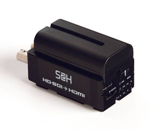 Atomos Connect Battery Converter S2H SDI to HDMI, compact video converter with battery power for professional video signals. – image 6