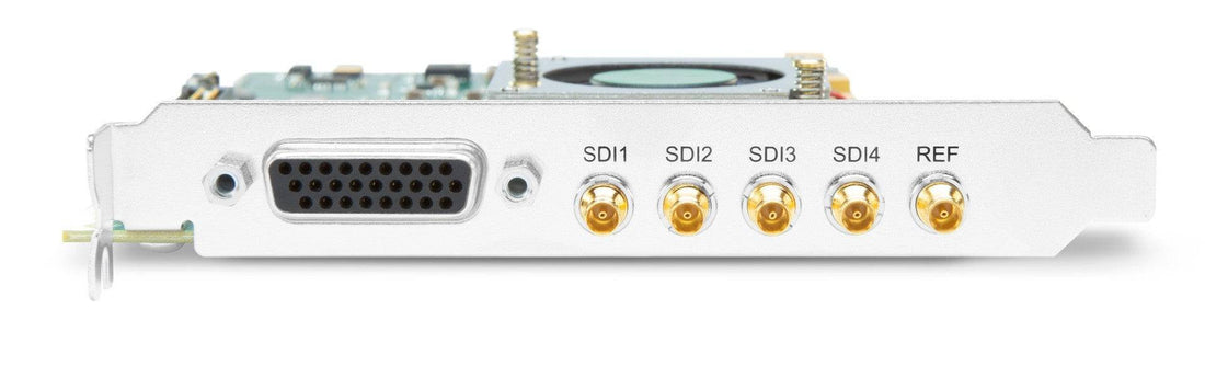 AJA Corvid 24 4K 3G HD-SDI PCIe video capture card with four independent channels for high-quality 4K and HD video input. – image 2