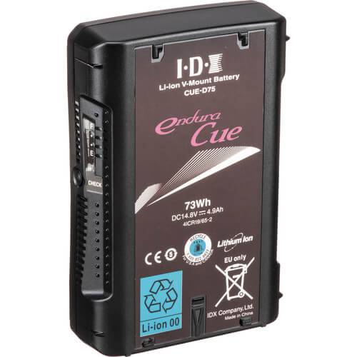 IDX System Technology CUE-D75 73Wh Li-Ion V-Mount Battery - Coremicro – image 1