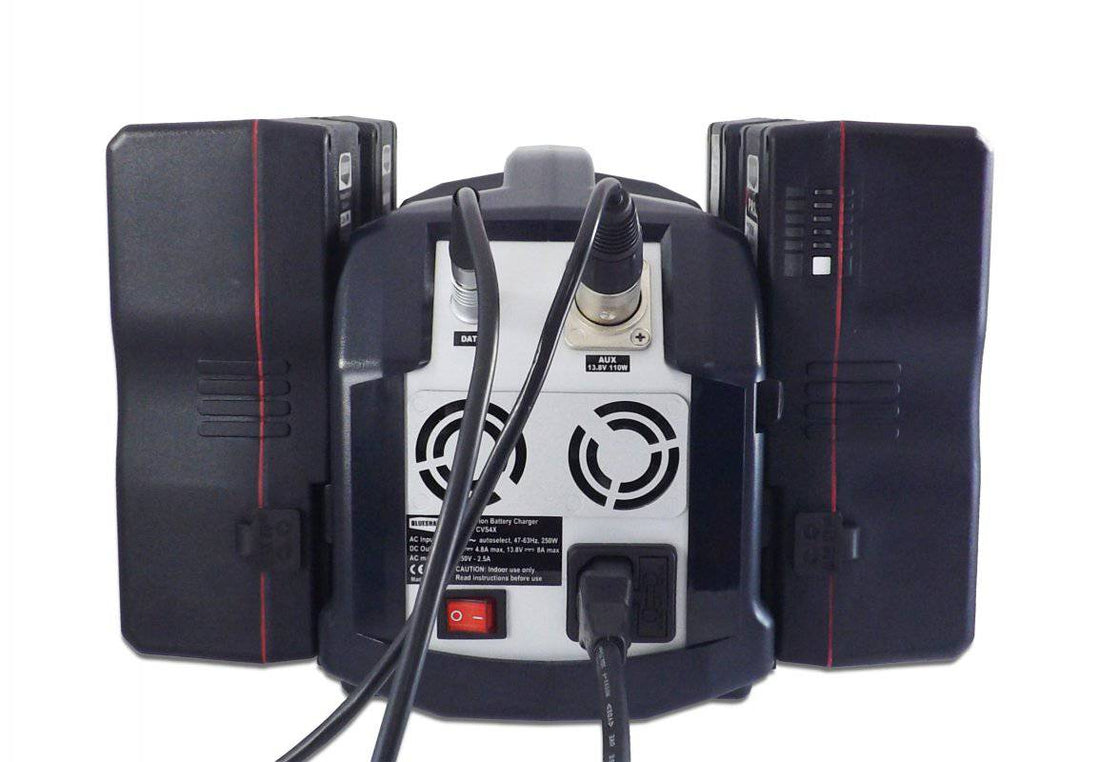 Blueshape CVS4X - V-Mount Battery Lunchbox Charger - Coremicro – image 2