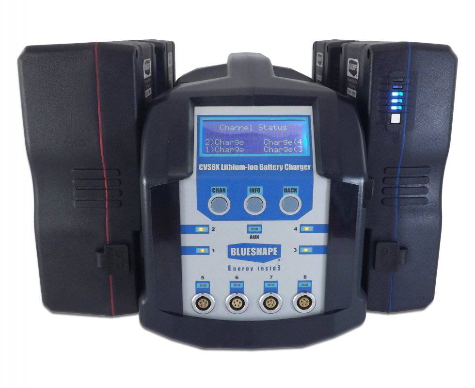 Blueshape CVS8X - V-Mount Battery Lunchbox Charger - Coremicro – image 7