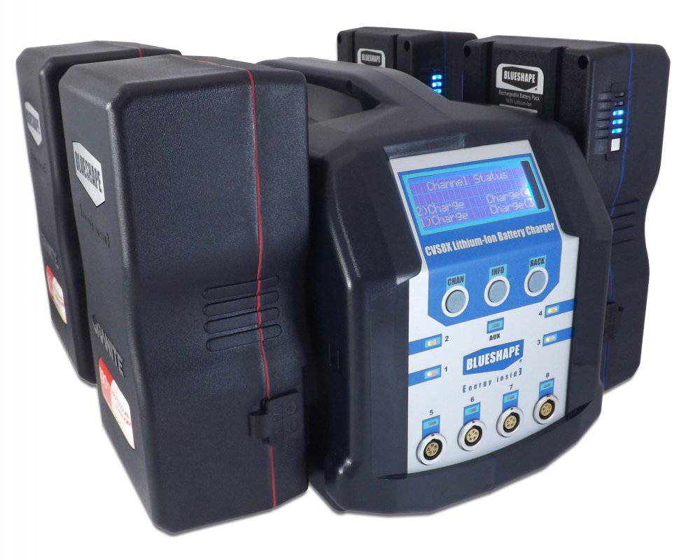 Blueshape CVS8X - V-Mount Battery Lunchbox Charger - Coremicro – image 8