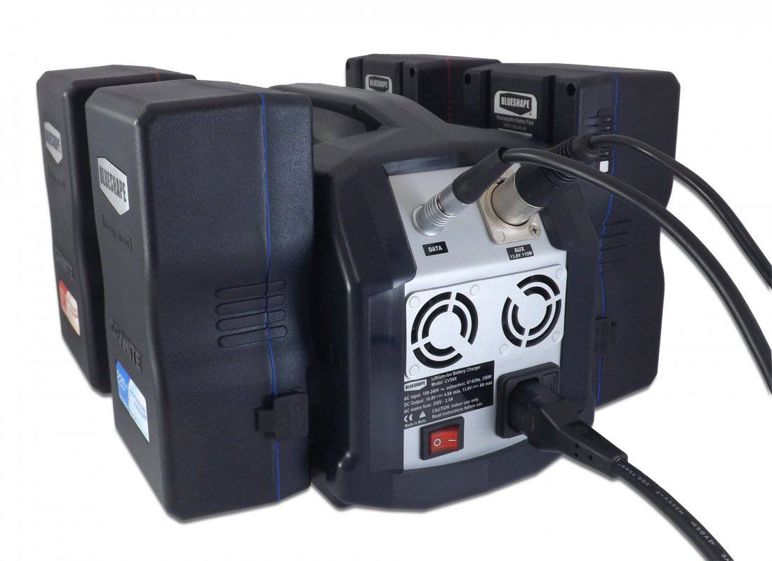 Blueshape CVS8X - V-Mount Battery Lunchbox Charger - Coremicro – image 11