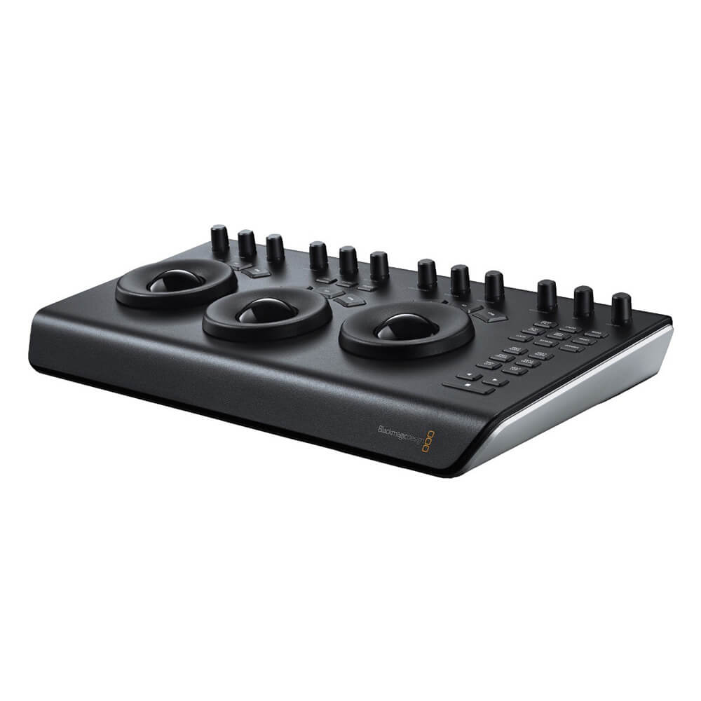 Blackmagic Design DaVinci Resolve Micro Panel front view, compact edit controller with studio license for professional video editing. – image 2