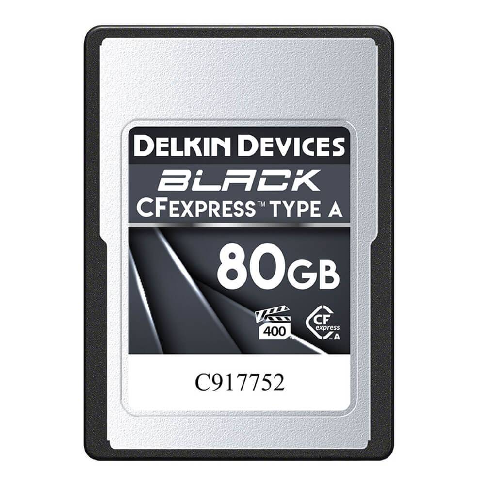 Delkin Devices 80GB BLACK CFexpress Type A Memory Card - Coremicro – image 1
