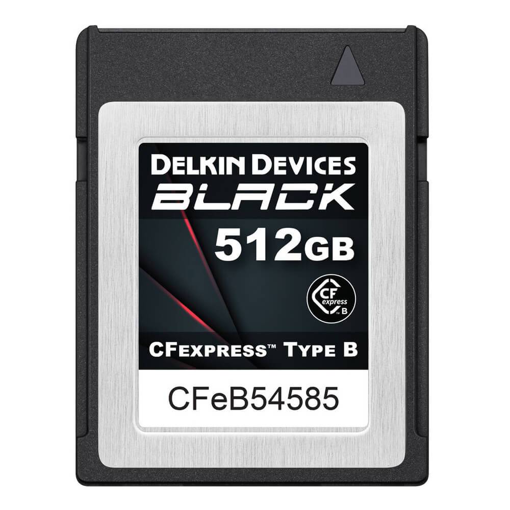 Delkin Devices 512GB BLACK CFexpress Type B Memory Card - Coremicro – image 1