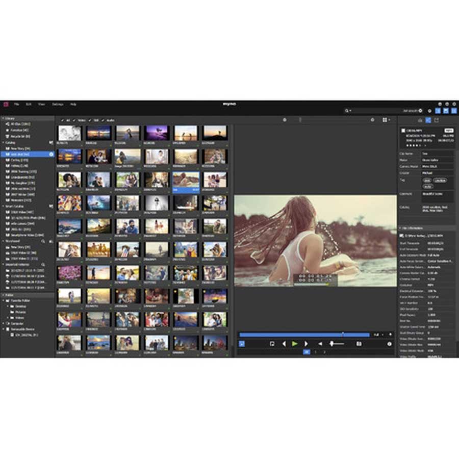 Grass Valley EDIUS Pro 9 video editing software upgrade from version 8, shown on screen in this download image. – image 2