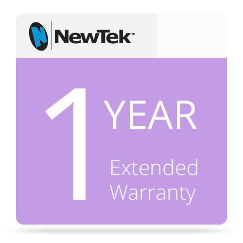 Vizrt 1-year extended hardware warranty for Spark Pro, showing warranty document with company logo and product details. – image 1