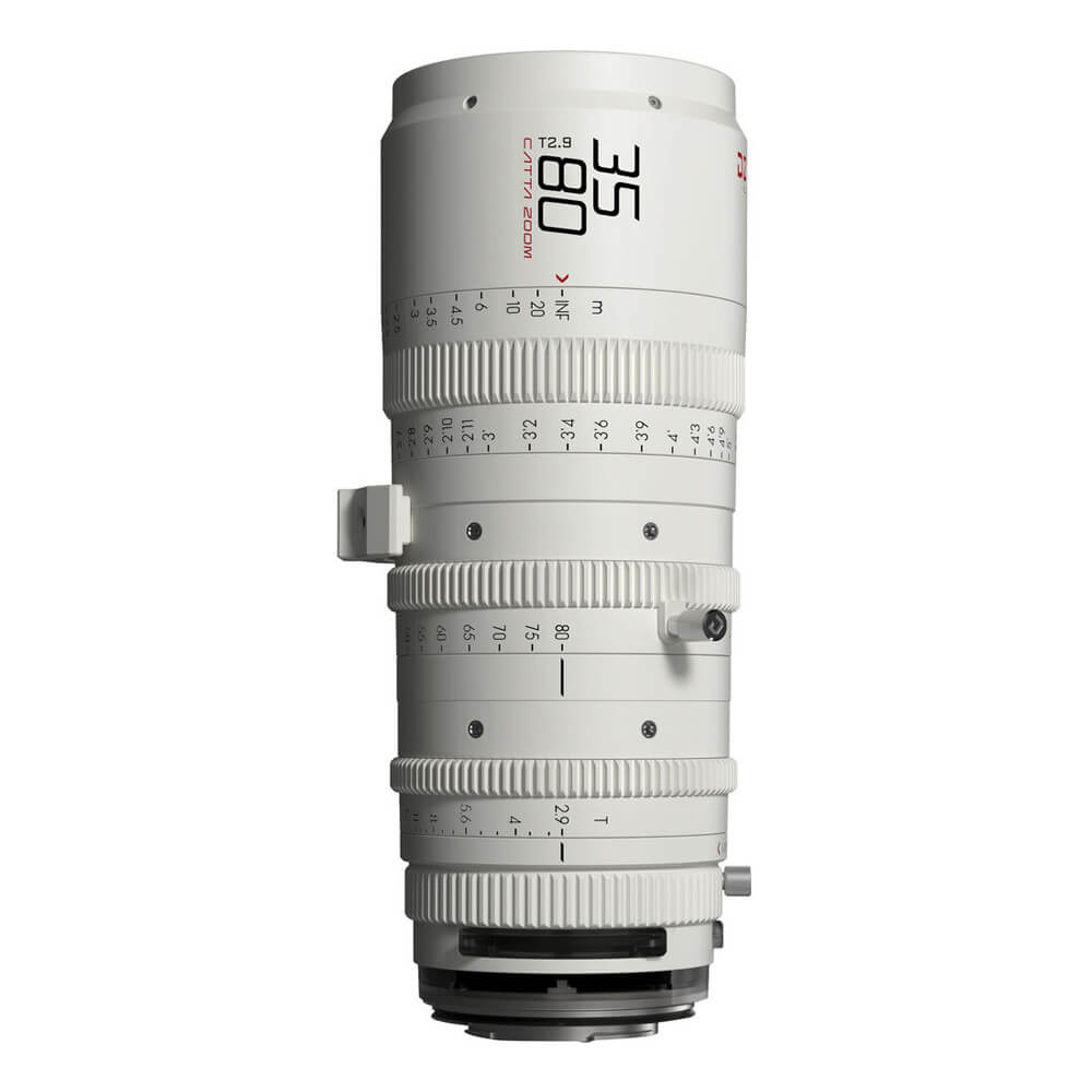 DZOFilm Catta Zoom 35-80mm T2.9 E-Mount Cine Lens (White) - Coremicro – image 1