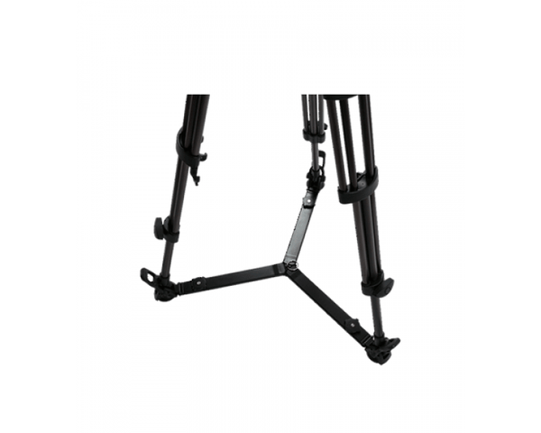 Libec RSP-750 Professional Aluminum Tripod System with Floor-level Spreader for ENG Setups - Coremicro