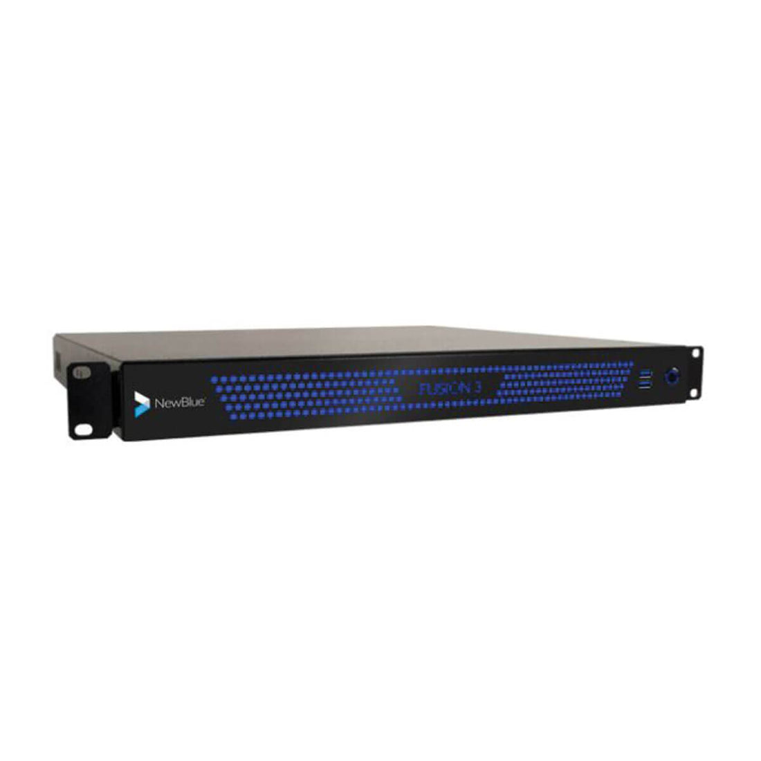 NewBlue Fusion 3 SDI live broadcast graphic system with user interface and control panel for professional video production. – image 1