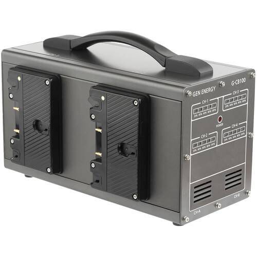 GEN ENERGY 4-Channel Simultaneous Fast Gold Mount Charger (6A) - Coremicro – image 2
