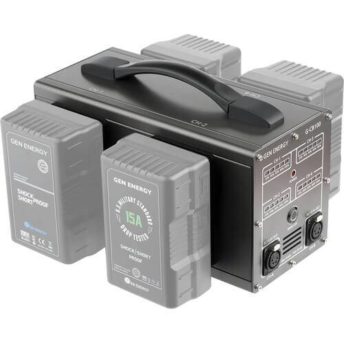 GEN ENERGY 4-Channel Simultaneous Fast Gold Mount Charger (6A) and Power Station - Coremicro – image 5