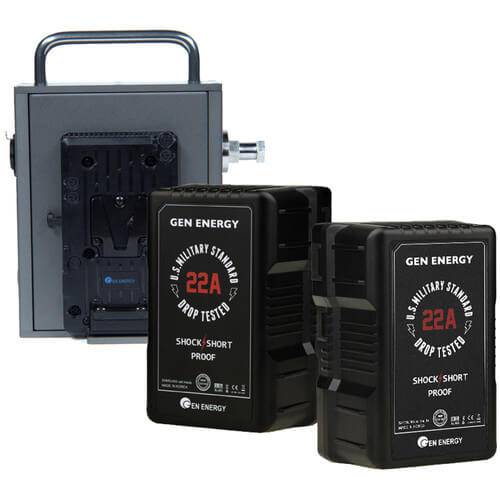 GEN ENERGY Full Power Solution with 2 Batteries for ARRI Skypanels - Coremicro – image 1