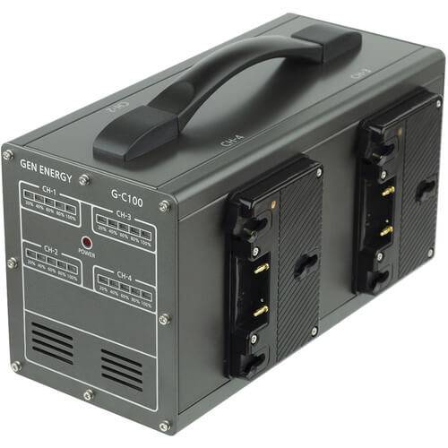 GEN ENERGY 4-Channel Simultaneous Gold Mount Charger (3.5A) - Coremicro – image 4