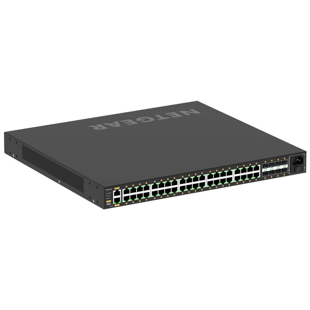 Netgear AV Line M4250 GSM4248PX 40x Port Gigabit PoE+ NDI Managed Switch - Coremicro – image 1