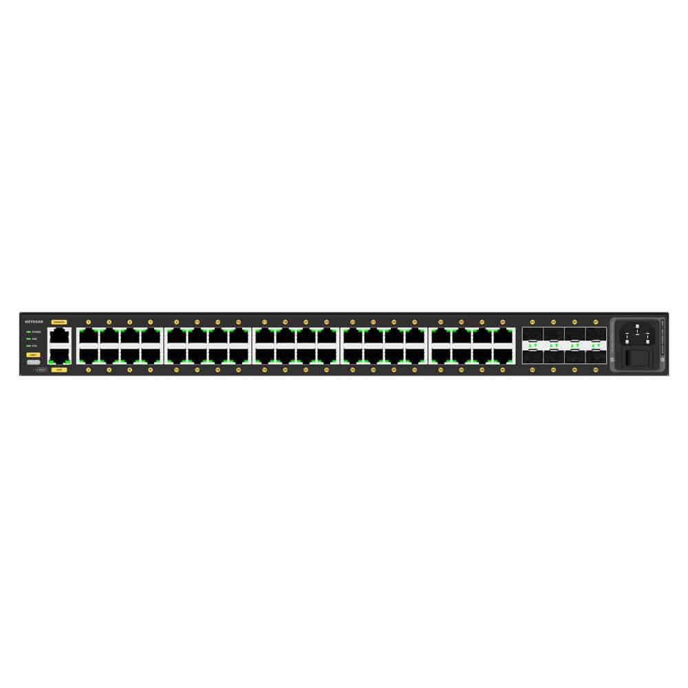Netgear AV Line M4250 GSM4248PX 40x Port Gigabit PoE+ NDI Managed Switch - Coremicro – image 3