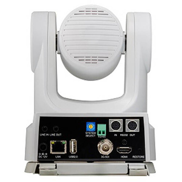 JVC KY-PZ400N 4K NDI HX PTZ Camera with 12x Optical Zoom (White) - Coremicro