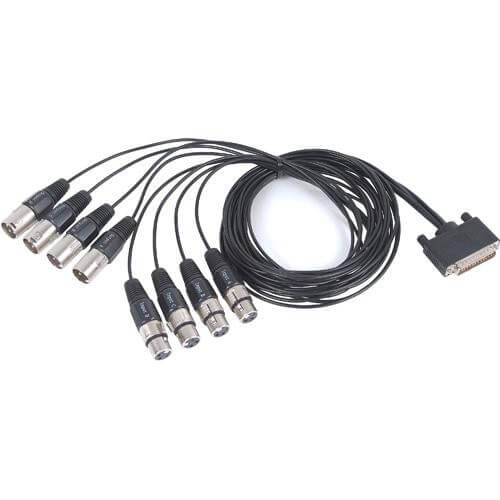 AJA HD10AMA 4-channel analog audio embedder/disembedder device used for video conversion with audio inputs and outputs. – image 2