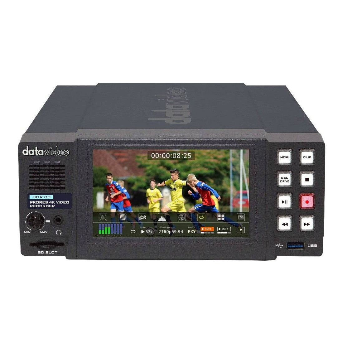 Datavideo HDR-80 Desktop 4K ProRes Video Recorder - Coremicro – image 2