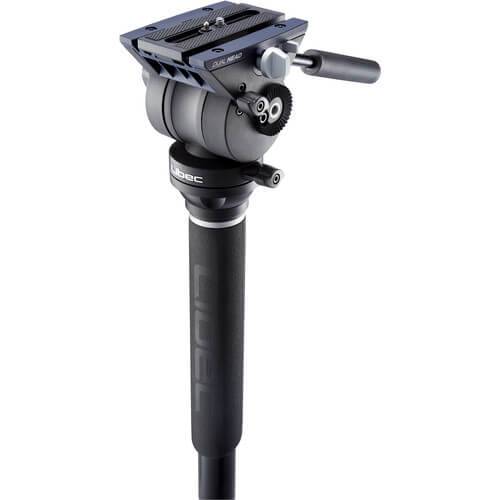 Libec Hands-Free Monopod Kit with TH-X Pan-and-Tilt Video Head and Bowl Clamp - Coremicro – image 4