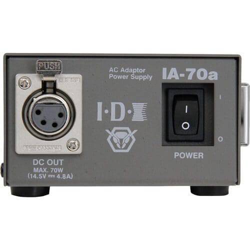 IDX System Technology single channel DC power supply for video cameras, compact unit with input and output connections. – image 3