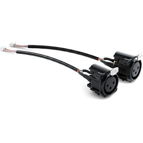 Blackmagic Design XLR input cable for URSA Mini camera, black audio connection cable with XLR connectors for professional audio input. – image 1