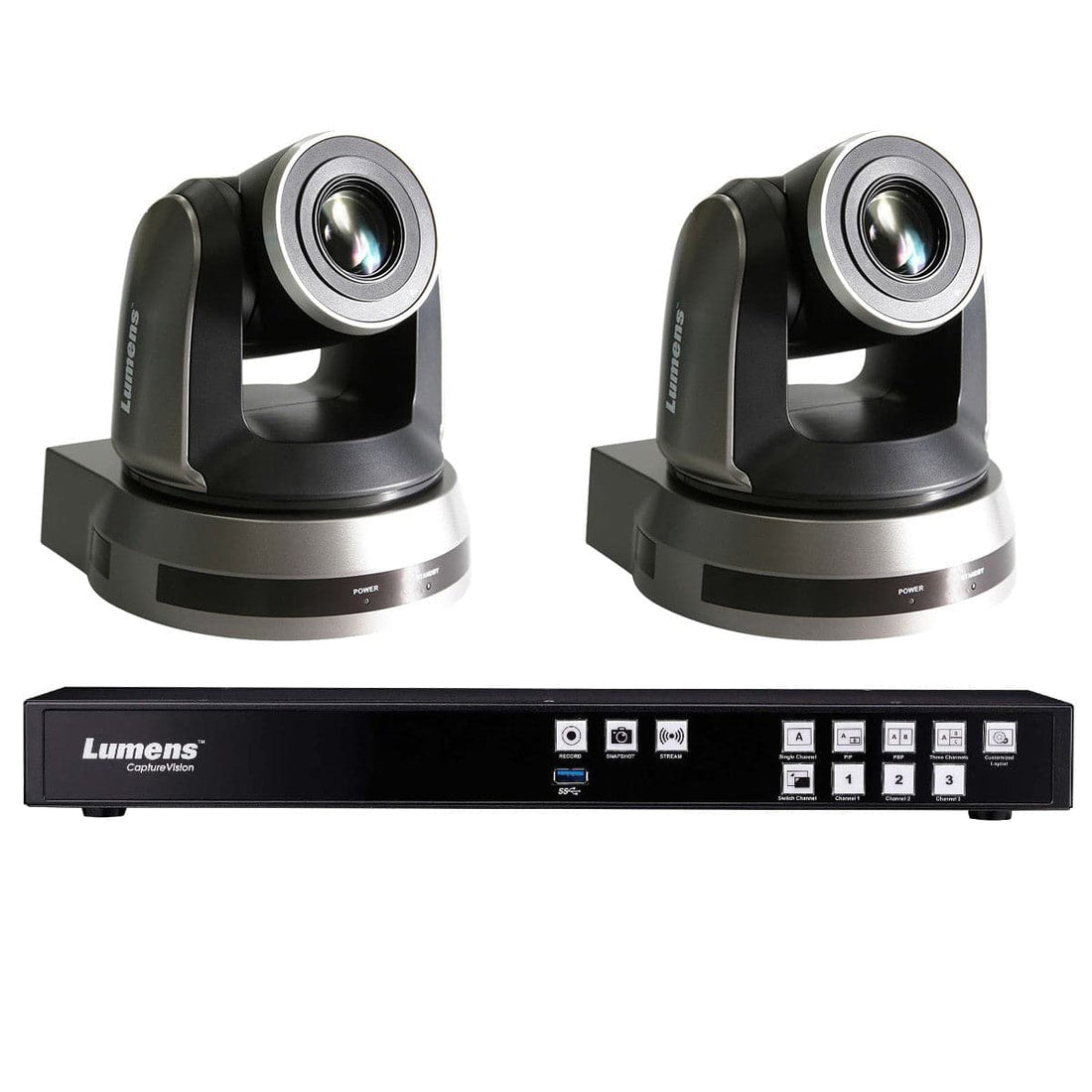 Lumens LC200 CaptureVision System With 2x VC-A50P IP PTZ Cameras - Coremicro – image 1