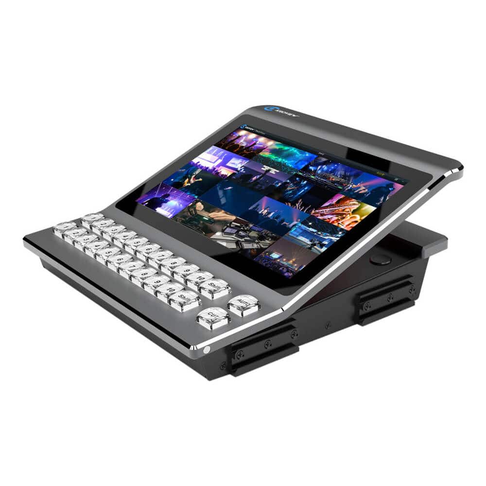 Kiloview LinkDeck control panel switcher with multiple buttons and display for seamless video switching and management. – image 4