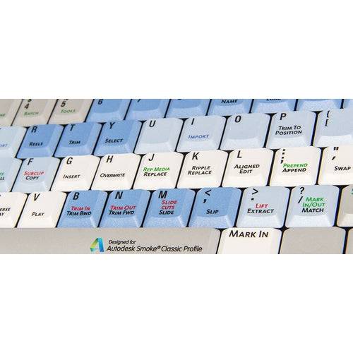 LogicKeyboard Autodesk Smoke Linux PC Slim Line - Coremicro – image 2
