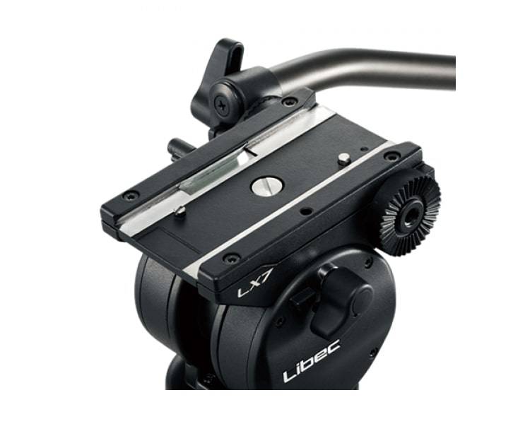 Libec LX7 Tripod With Pan and Tilt Fluid Head and Floor Spreader - Coremicro – image 2